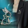 Neue Mode Schöne Kaninchen Broschen Für Frauen Aushöhlen Design Strass Brosche Pins Tier Schmuck Party Hochzeit Geschenke