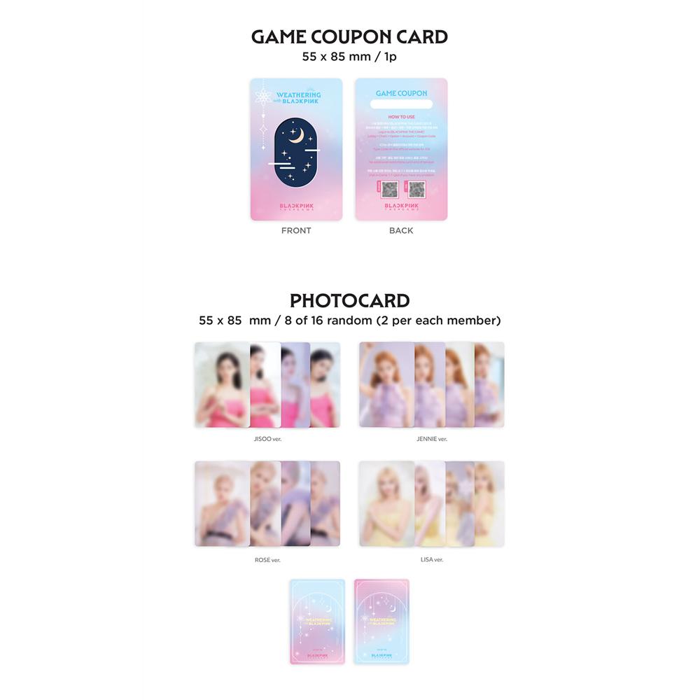 Blackpink The Game Photocard Collection WEATHERING WITH BLACKPINK