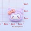 Cute Animal Head Cartoon Resin Hair Clip DIY Ornament Pack