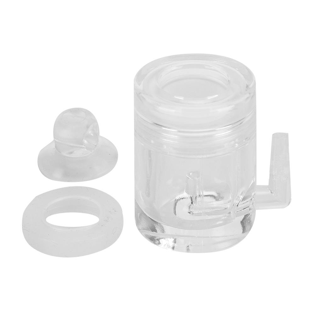 Acrylic High Transparent Aquarium Carbon Dioxide Refiner with Bubble Counter Function Water Plants CO2 Atomizer