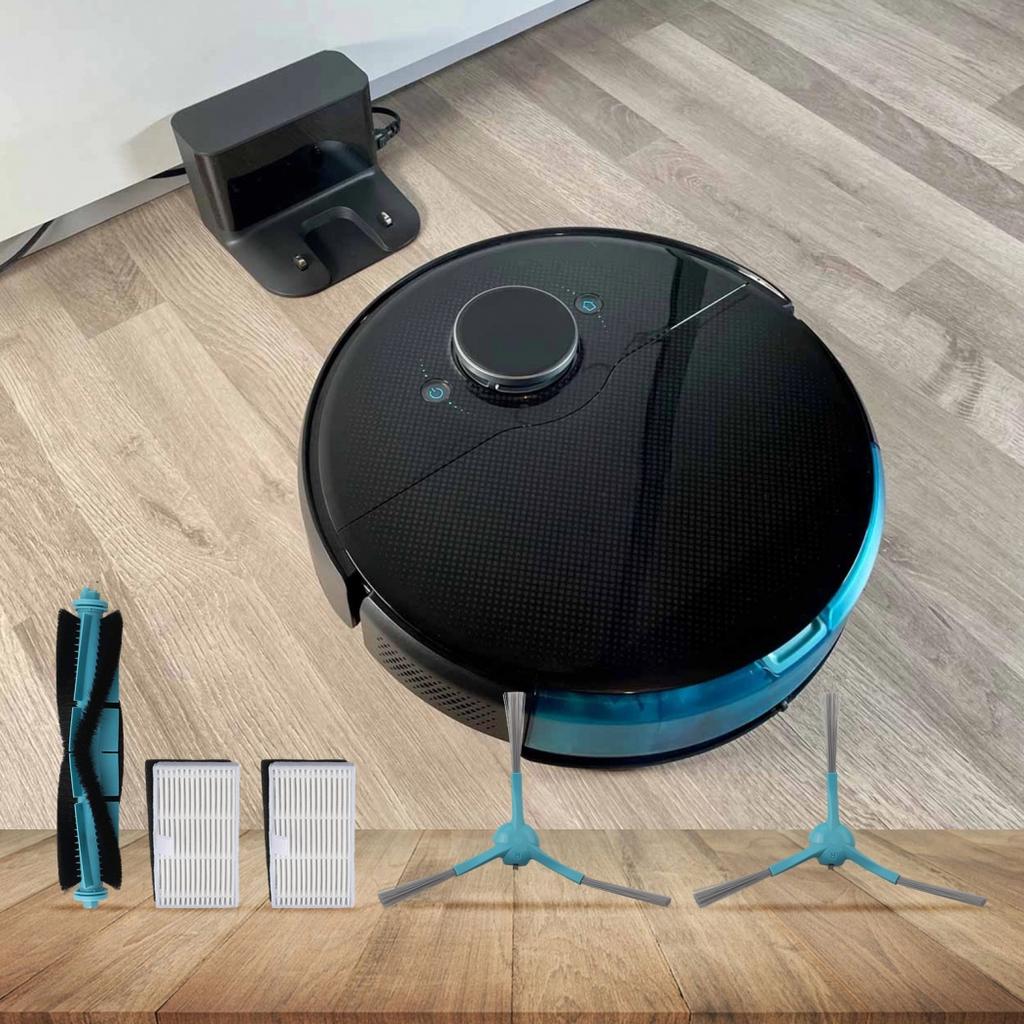 Main and Side Brushes with Filters for Cecotec For Conga Vacuum Models