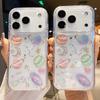 Luxury Glitter Sequins Planet Clear Phone Case for IPhone 17 Air 16 15 14 13 12 Pro Max Transparent Epoxy Silicone Cover Capa