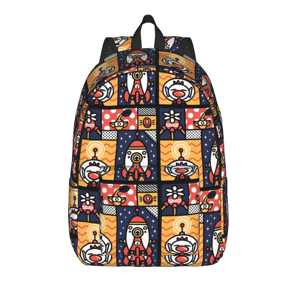Pikmins 4  Backpack for Men Women Casual Student Hiking Travel Daypack  Laptop Computer Shoulder Bag Gift