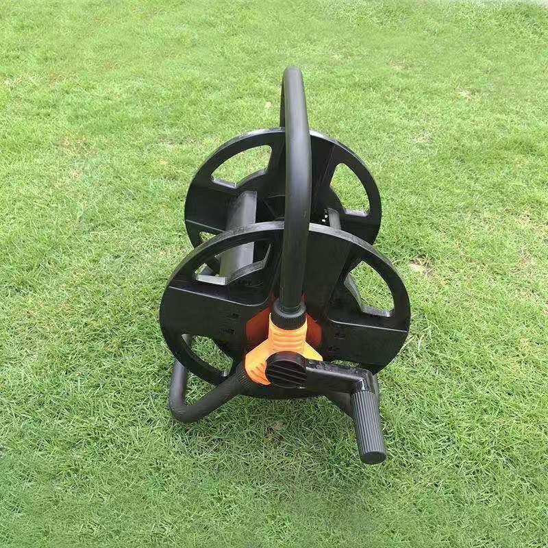 Watering Hose Free Standing Winder Portable Hose Reel Water Pipe Storage Rack Organizer Holder Gardening Tools