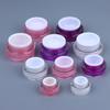1Pcs Acrylic White Pink Purple Eyeshadow Box 5G-30G Eye Cream Jar Empty Face Cream Bottle Thickened Cream Box Cosmetic Container