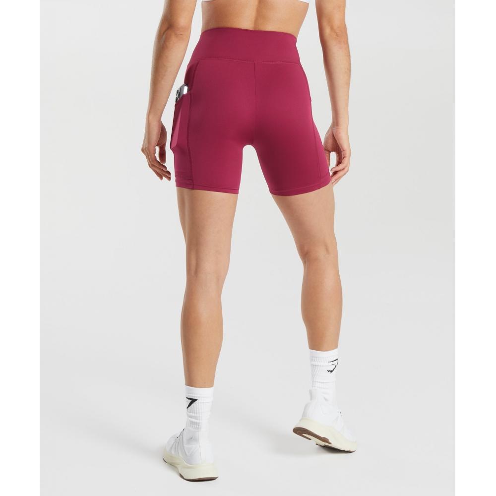 Gymshark Pocket Shorts Raspberry Pink B4a8w Kbs2