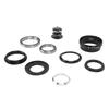 Bike Headset Aluminium Alloy Star Nut Double Sealing Bearing Accessory for 44‑50.6mm Tapered Steerer for 1.5in Front