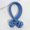 Elastic Dopamine High Ponytail Hair Tie – Thick, Knotted Rubber Band for Girls