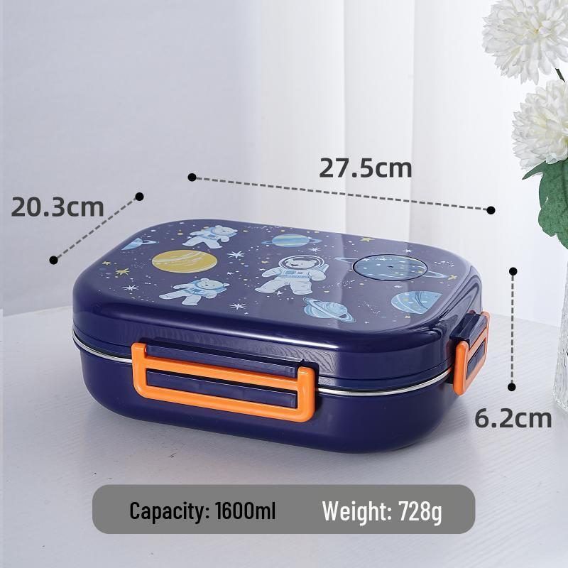 RuHan 304 Stainless Steel Divided Lunch Box