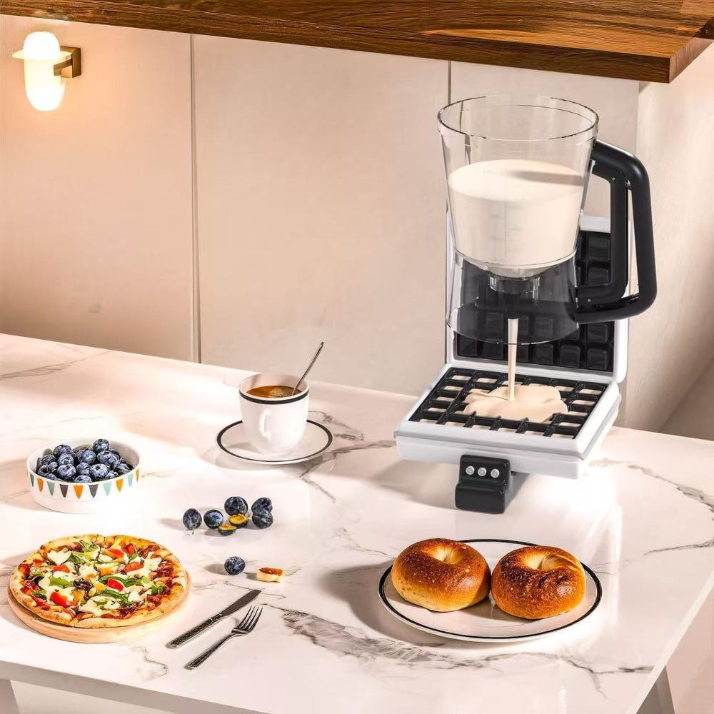 Handheld Pancake Batter Dispenser Drip-stopping Valve Cupcake Batter Dispenser Waffle