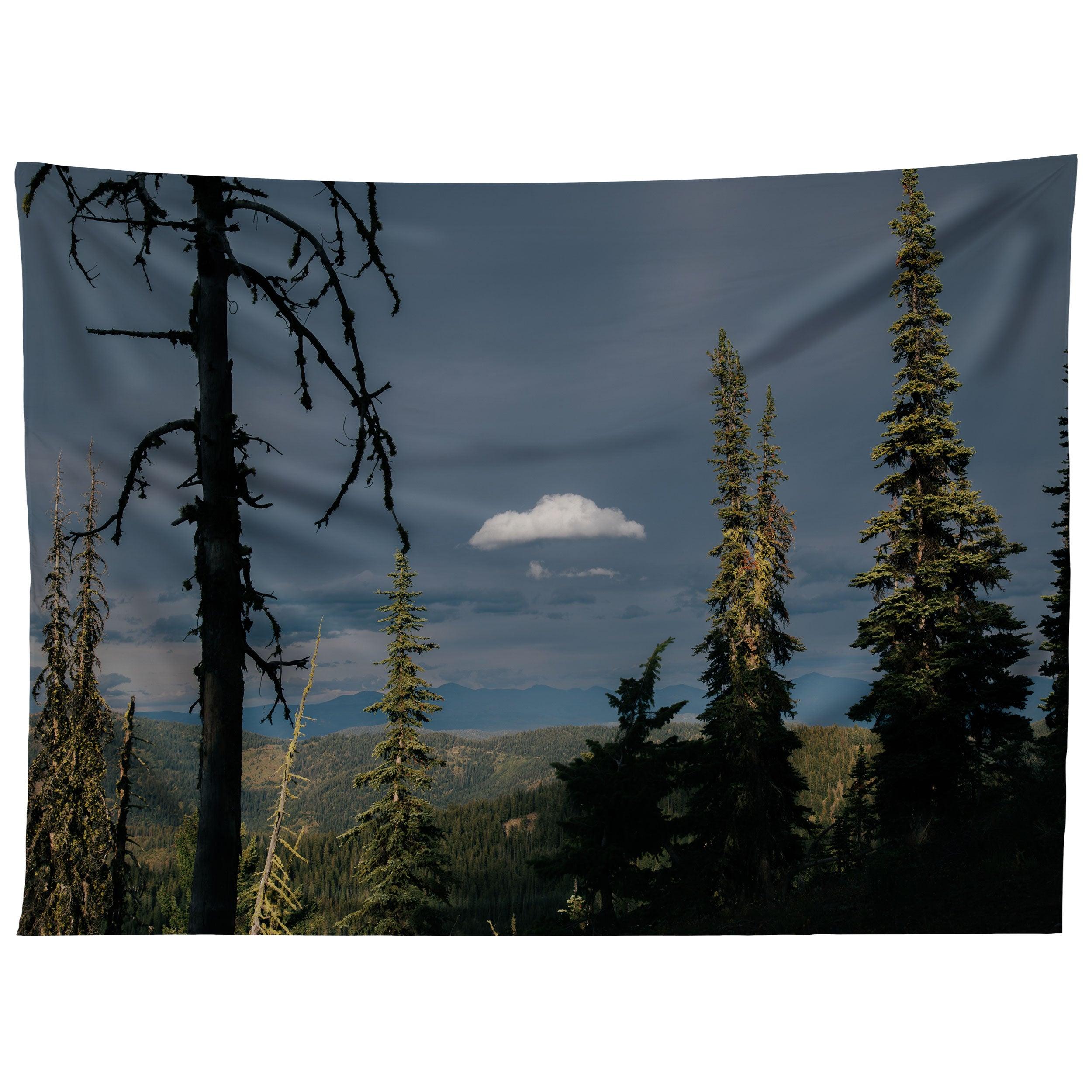 ALL ALONE tapestry 75x100