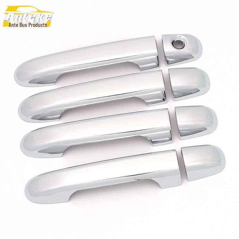 Elantra Electroplated Door Handle Armrest Sticker - Handshake Buckle Car Accessory.
