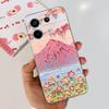 Transparent Cover For Fundas Xiaomi Poco X6 Pro 5G M6 Pro Case Lovely Luxury Colorful Butterfly Design Casing For Poco M6 Pro 5G