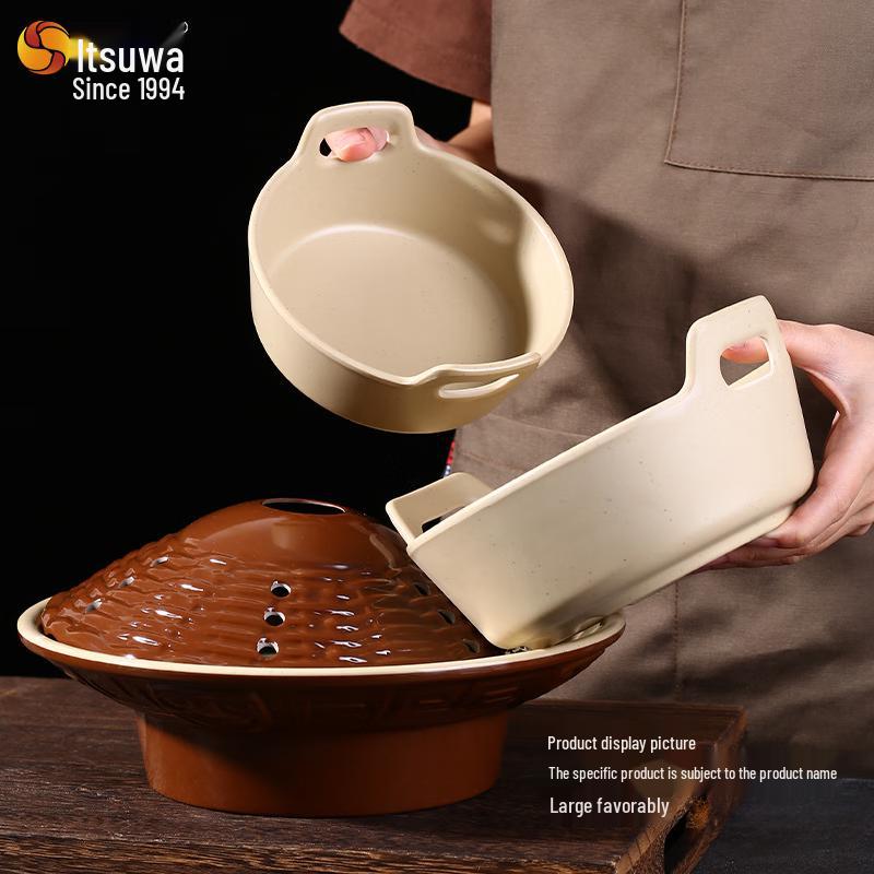 Wuhe Retro Melamine Dinner Plate