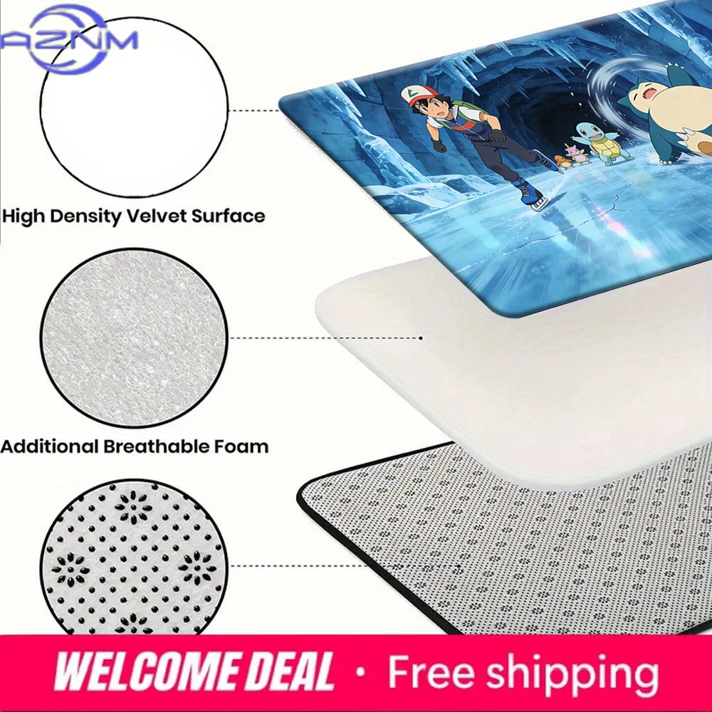 Ash & Snorlax Ice Cave Skating Print Non-Slip Floor Mat Doormat