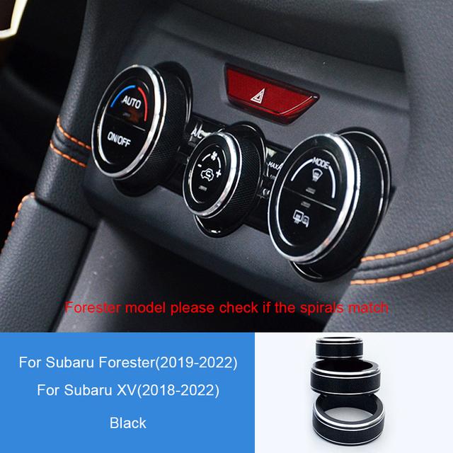 

Накладки на ручки кондиціонера для Subaru Forester XV 2018 2019 2020 2025 2025 Автомобільне кільце кондиціонера, ручка перемикача передач, внутрішня обробка