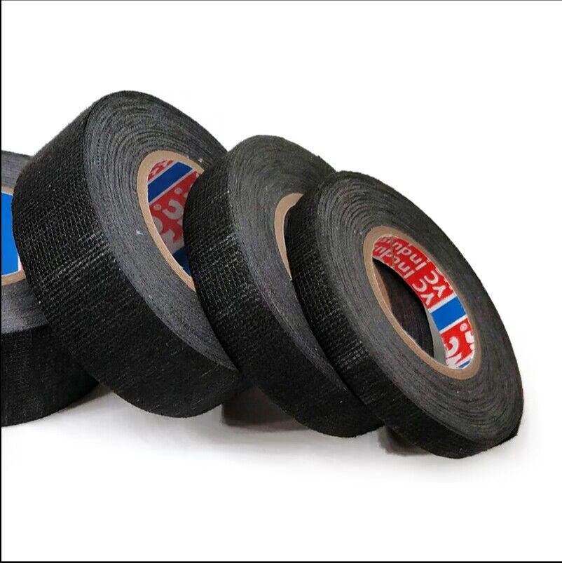 YC Black Flannel Wiring Harness Tape for Bundling