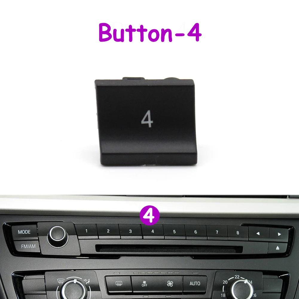 

Car Console Dashboard Radio CD Player Button Switch Buttons Cover Trim For BMWF20 F21 F22 F30 F32 F35 F34 F36 F45 F46 Button-4
