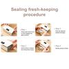 Mini Bag Sealer And Cutter with LED Display USB Rechargeable Sealing Machine for Chip Bags Portable Plastic Bag Resealer 1600mAh Battery