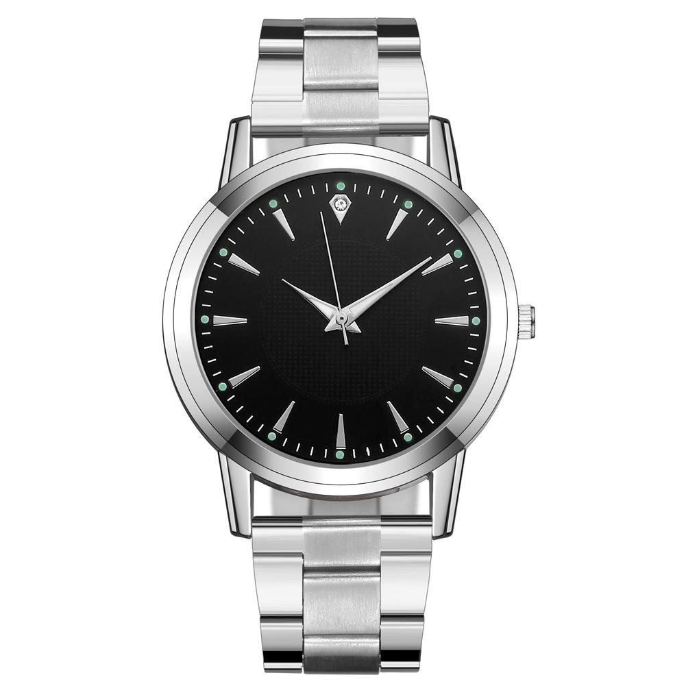Couple Watch Luminous Steel Belt Watch Women S Watch Men S Quartz Watch Men S Watch