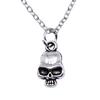 Mask Pendant Necklace Theater Halloween Day Jewelry 40cm Short Chain