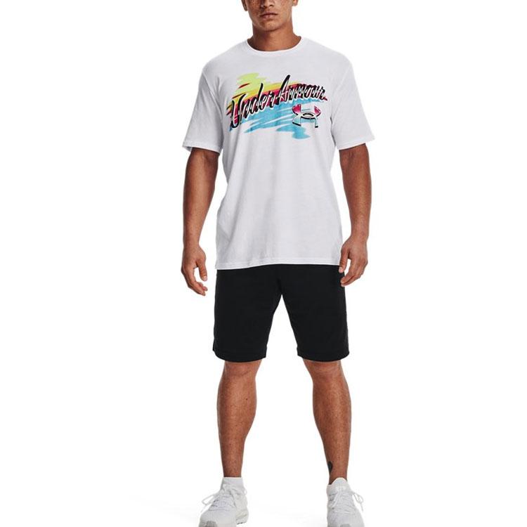 Under Armour T Shirt Men's White 1370521-100