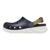 Unisex Dark Blue White Breathable Comfortable Clogs 208776-4LH