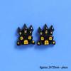 Halloween Resin Ghost & Pumpkin DIY Ornaments: Black Cat, Stickers, Hair & Phone Accessories