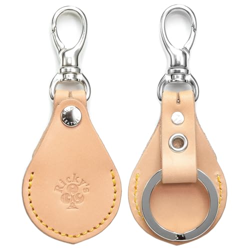 

AirTag Key Holder Tochigi Natural [Ricky s] Air Tag Case AirTag Case Key Loss Prevention Key Drop Prevention Smart Key Ring Key Key Ring Key Hold