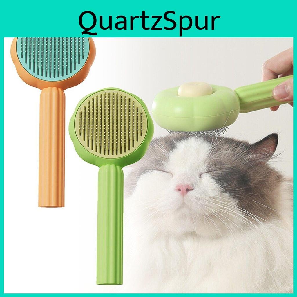 Tired Of Picking Up Cat Hair Everywhere? Try Our Expert Pet Groomer With Stainless Steel Combs And Self-cleaning Function