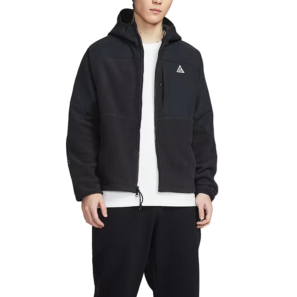 Nike ACG Wolf Tree Polartec Los Ademend Met Capuchon Rits Lange Mouwen Jas Heren jassen HJ2459-011 XL