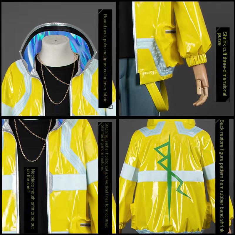 Cyberpunk:Edgerunners David Martinez Cosplay Costume Jacket Outfits Ha Carnival Suit Cyberpunk:Edgerunners David Martinez Cosplay Costume Jacket Outfits Ha Carnival Suit