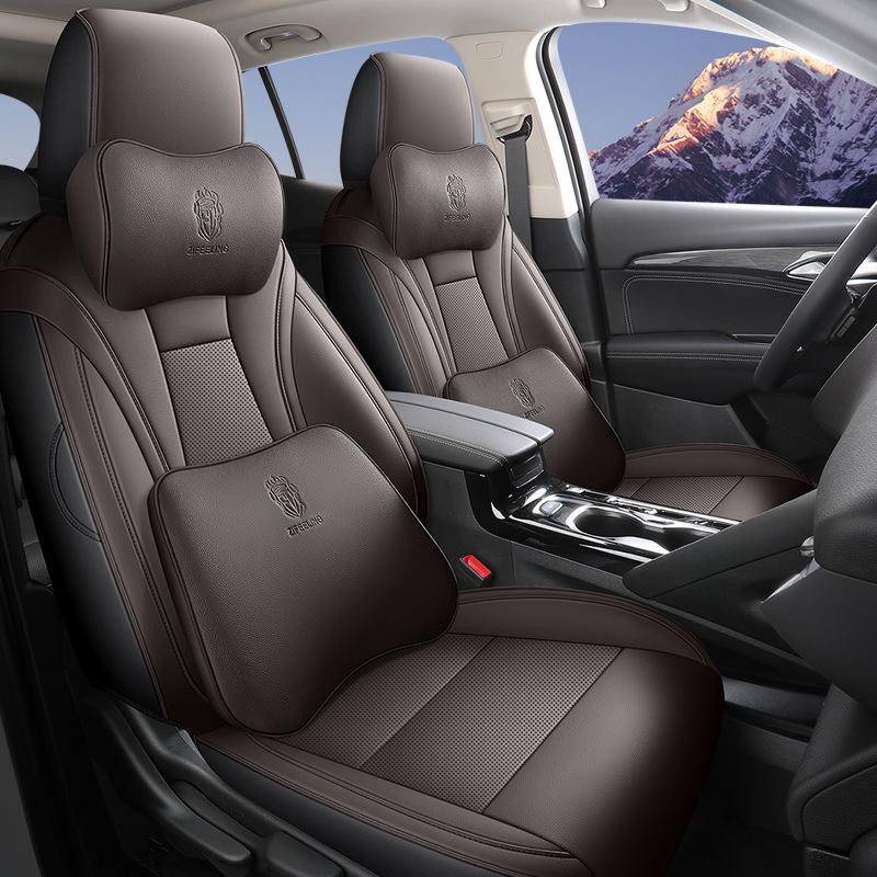 Buick Envision Full Coverage Leather Seat Cover - All-Season, Universal Fit.