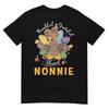 Thanksgiving Thankful Grateful Blessed Nonnie Turkey Tshirt