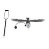 Metal Eagle Stake, Lifelike Stake Ornament Iron Outdoor Garden Decoration for Garden, Lawn, Courtyard