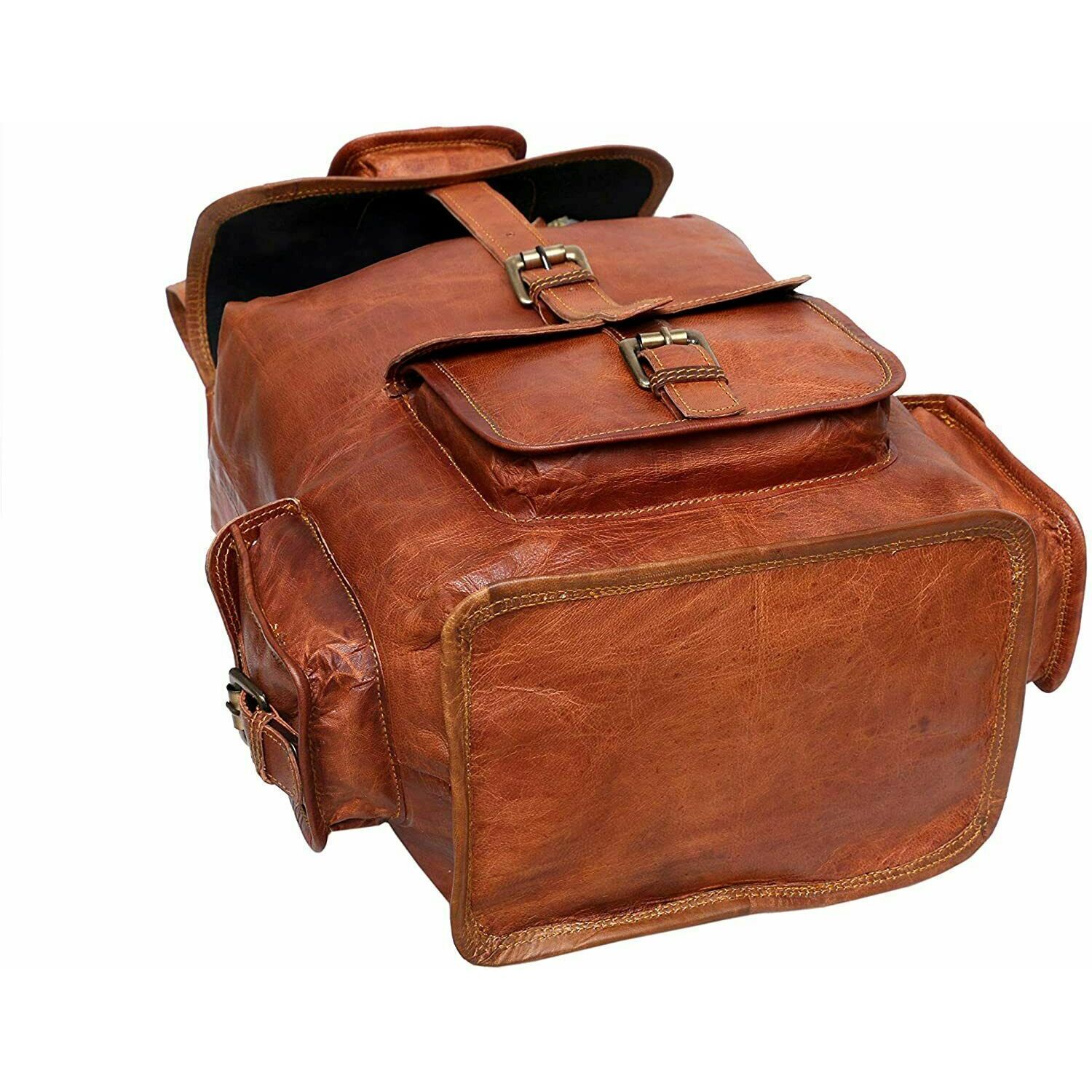 Кожаный рюкзак из козы — фото 5