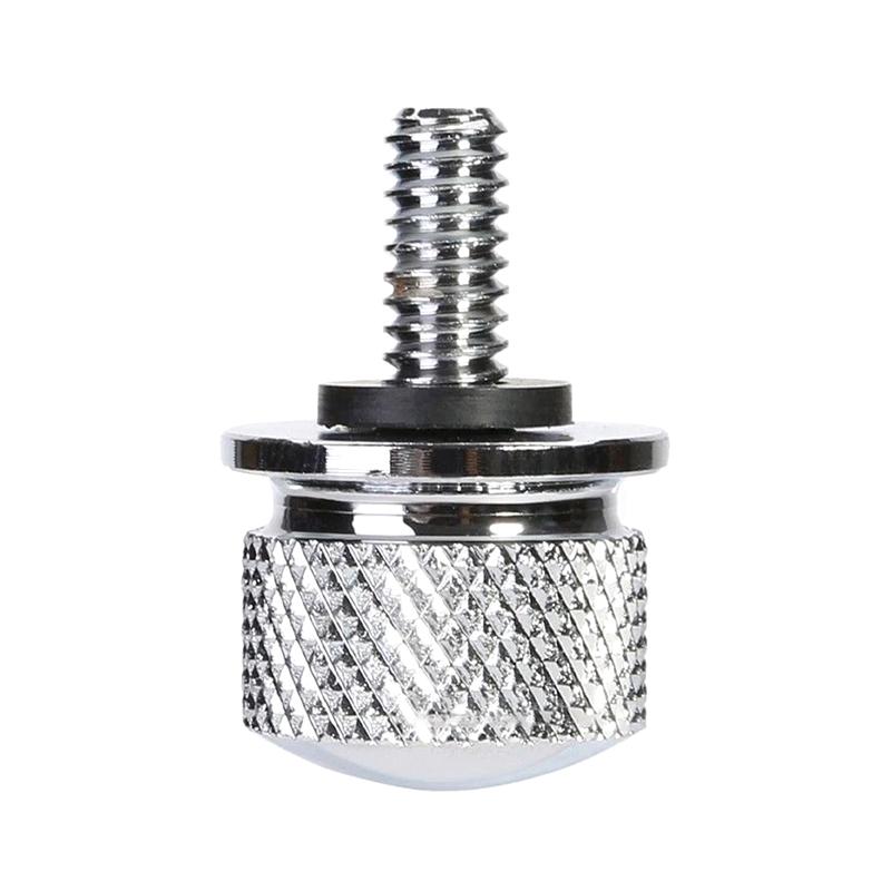 

Motorcycle Rear Fender Seat Bolt Screw Nut Tab Cover For Softail Touring Motorbikes 96-Up Billet Aluminum Parts серебряный
