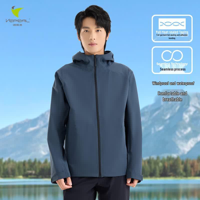 Vepeal Unisex Seamless Single-Layer Outdoor Jacket VFC-258 M