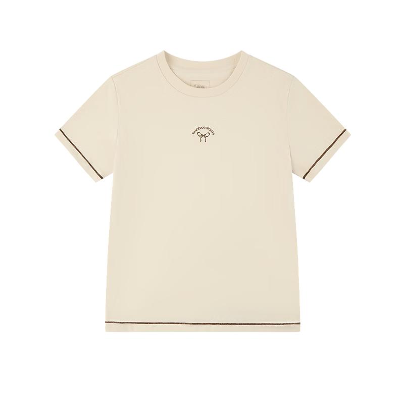 

QIAODAN Women s Short Sleeve T-shirt QXLHS2262099 S