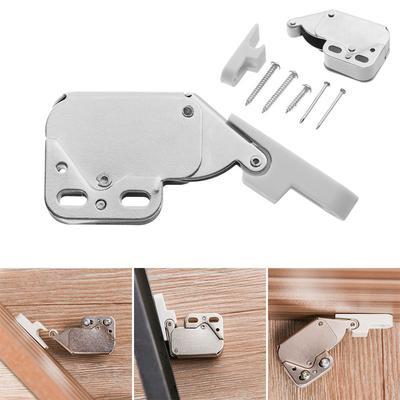 Closer Inner Locks Touch Screws Door Lock Buckle Wardrobe Stopper Cabinet Catches Damper Buffer