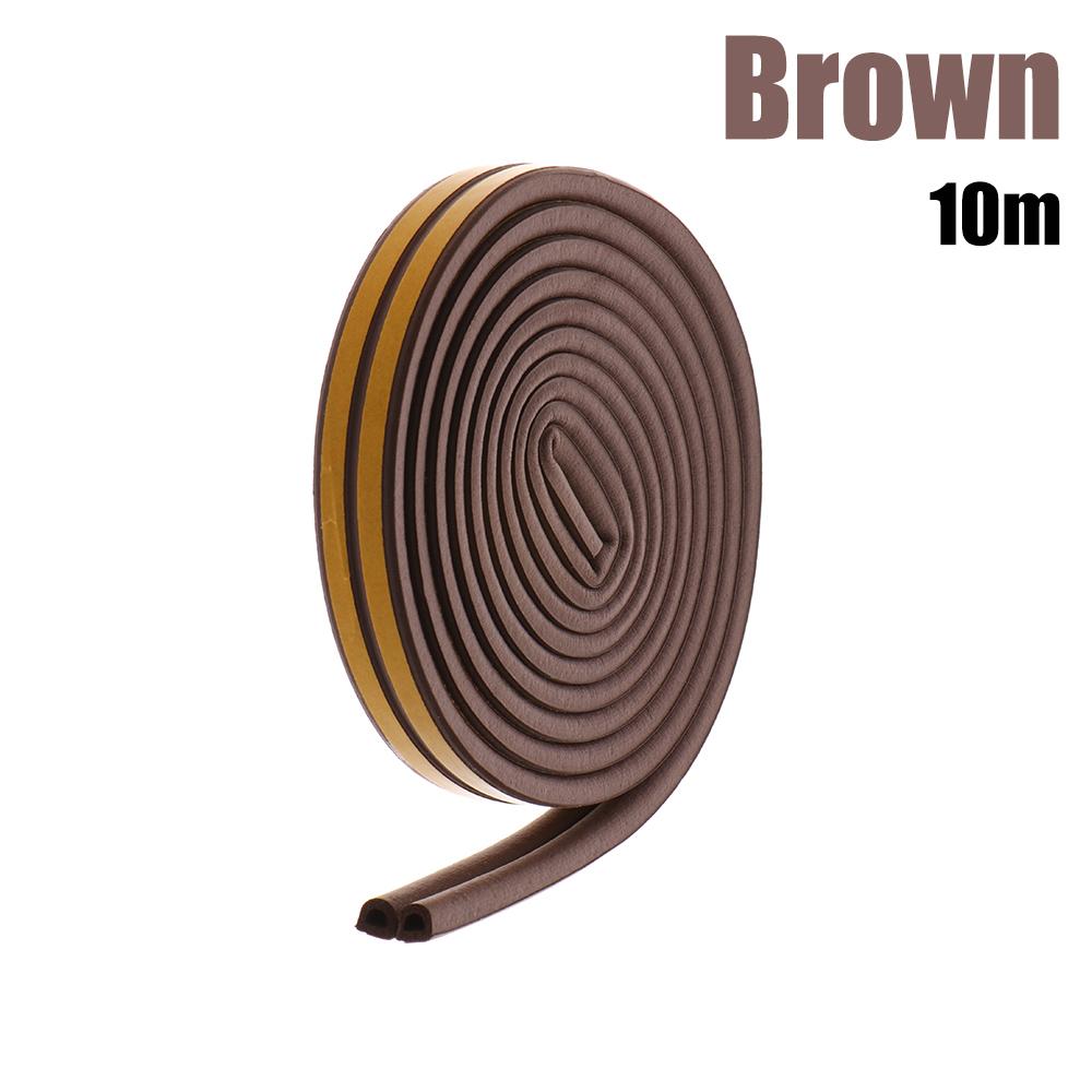 5/10M Home Anti Collision Rubber Foam Seal Strip Draught Excluder Window Door