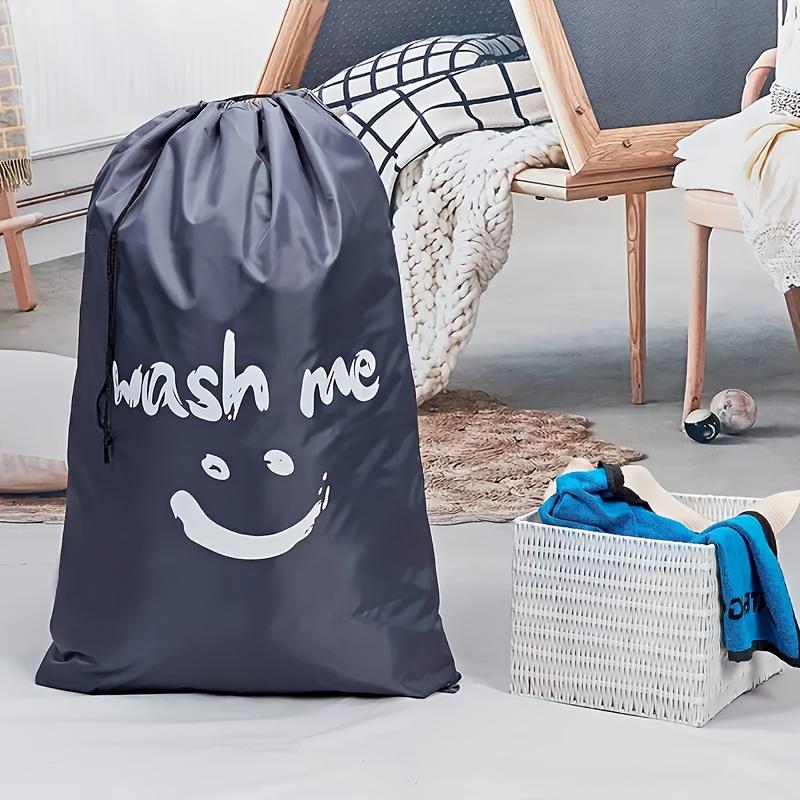 Premium Travel Laundry Bag and Dirty Clothes Organizer Combo, Large Drawstring Pouch for Convenient Storage and Organization