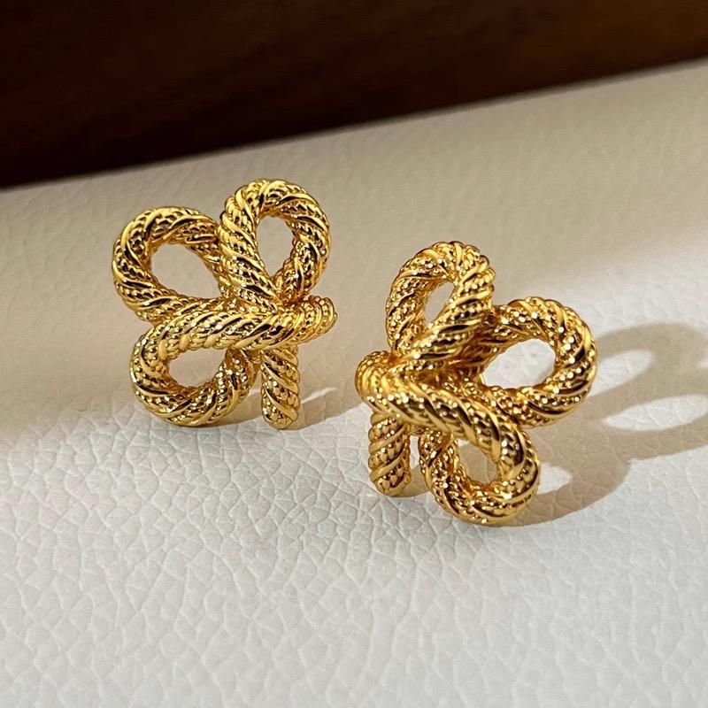 925 Sterling Silver Earrings for Women Gold Color Ball Sexy Girl Fashion Trendy Jewelry Gift Party Wedding pendientes