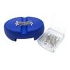 Magnetic Plastic Needle Pin Holder With Built In Drawer and 50 Sewing Pin Portable Needle Organiser Case For Needlework