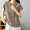 Women Fashion Anti Exposure Casual Summer Sleeveless Tank Top T Shirt