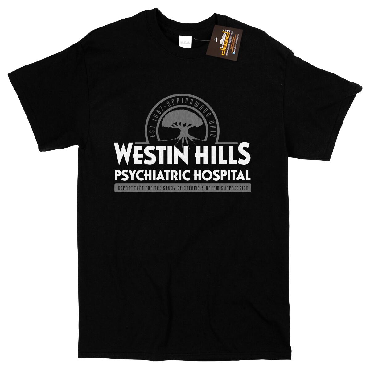 Westin Hills Nightmare on Elm Street Inspired T-shirt Retro 80s Horror Film XXXL