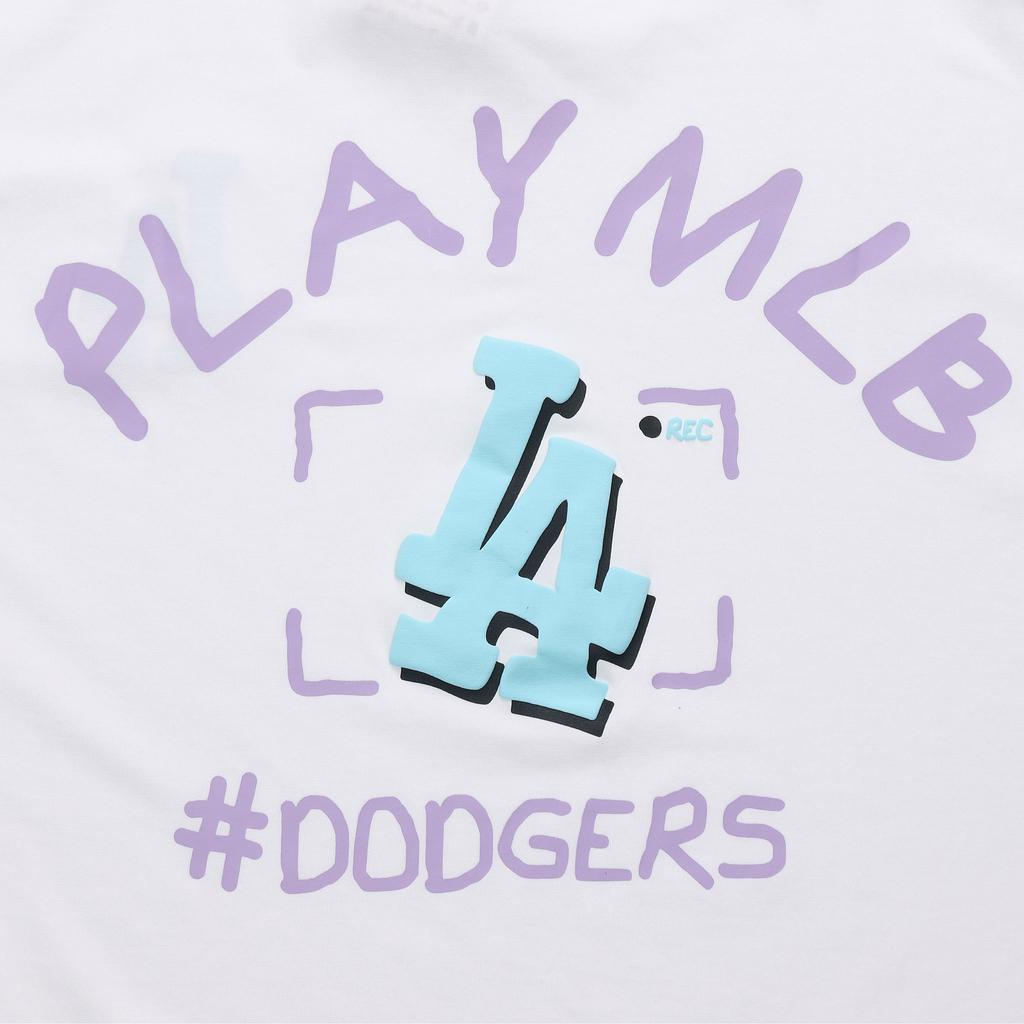 New MLB Los Angeles Dodgers T Shirt Unisex White 31TS06031-07W