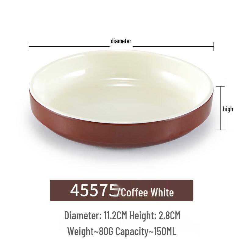 

Morona Melamine Round Side Dish Plates (10-pack)