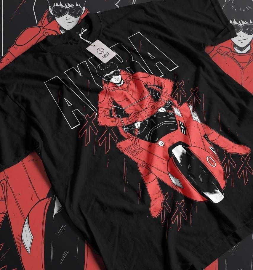 Akira Tshirt Anime Shirt Retro Neo Tokyo Unisexga Tetsuo Kaneda Shirt All Size S