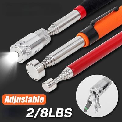 Magnetischer Picker für Autoreparaturwerkzeuge, Teleskop-Pick-Up-Stift mit leichten, tragbaren, einziehbaren Pick-Tools